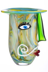 GlasArt Design-Vase "Plato" 