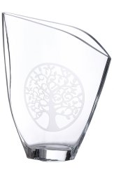 GlasArt Vase "Lebensbaum" 