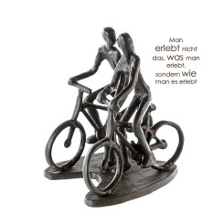 Design Skulptur "Radtour" 